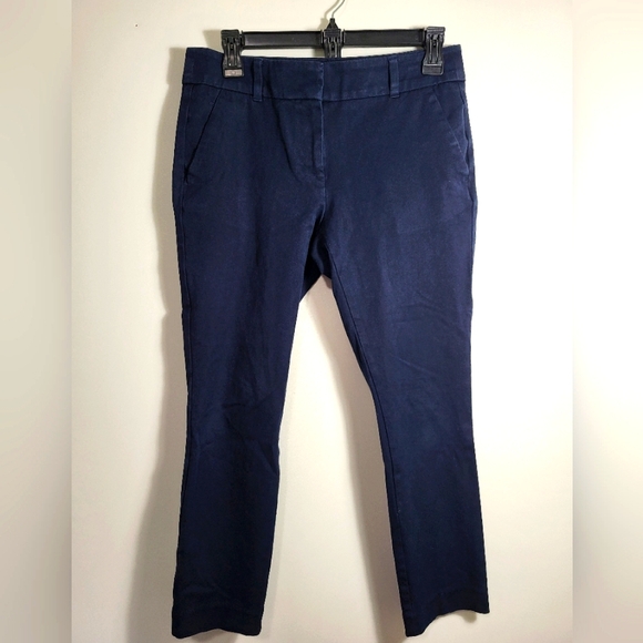 LOFT Outlet blue skinny ankle pants women's 4P  #2277 - Picture 1 of 5